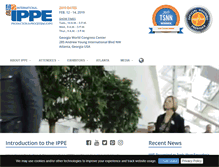 Tablet Screenshot of ippexpo.com